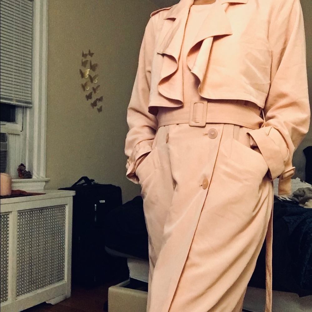Trench coat duster